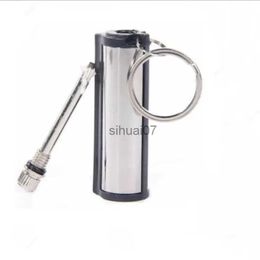 Lighters Stainless Steel Keychain Million Matches Lighter Smoke Accessories Lighter Cute Outdoor Portable Tobacco Accessories 240325