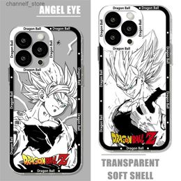 Cell Phone Cases Phone Case For Samsung A71 A53 A50 A52 A52S A72 A71 A22 A20S A20 A30 A11 4G 5G Dragons Balls Z Transparent CoverY240325