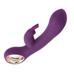 Chic Fun Adult Products Womens Rechargeable Rabbit Double Vibration Stick Sex Vibrates For Women 231129