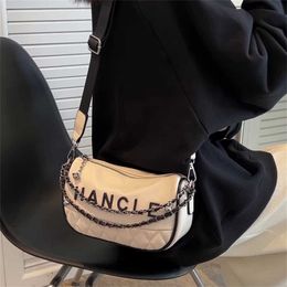 30% OFF Designer bag 2024 Handbags Unique summer womens soft leather high-end chain niche stylish broadband crossbody for women