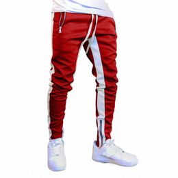 new Men's Casual Fi Pants Streetwear Sportswear Skinny Male Trousers Gyms Tracksuits Bottoms Hip Hop Joggers Sweatpants e8rI#