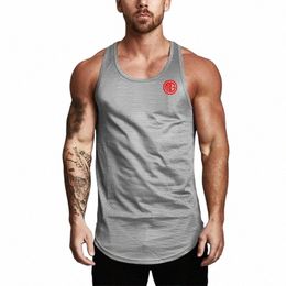 summer Men Casual Classic Mesh Vest Bodybuilding Fitn Tank Top Workout Undershirt Male Sleevel Breathable Quick Dry Shirts J11P#