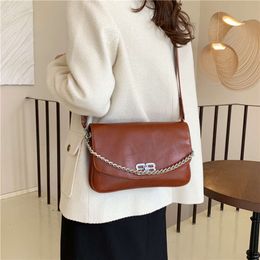 Shoulder Bag Designers Sell Unisex Bags From Popular Brands Soft Leather Fashionable Bag Womens New Texture and