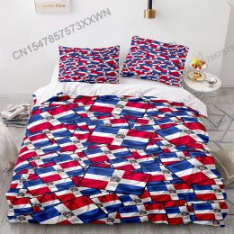sets Dominican Republic 3D Bedding Set Printing Pillowcase Quilt Cover Duvet Covers Sets Boys Home Textiles Queen Size Dropshipping