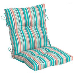 Pillow Oceantex 44" X 21" Multi Colour Striped Rectangle Outdoor Chair