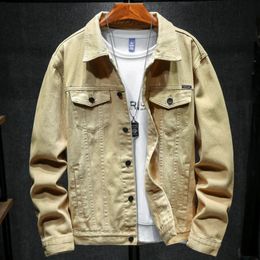 The four seasons denim jacket mens tall clothes still go with everything 240311