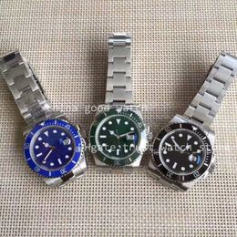 Super Watch Factory s Watches 3 Colour 40MM Dial BP Automatic 2813 Movement Black Ceramic Bezel Bpf Luminous Diving Wristwatche264n