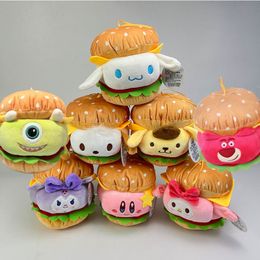 2024 Hot Sale Wholesale Cute Melody Hamburger plush Toys Children's Games Playmates Holiday Gifts Room Decor Holiday Gifts