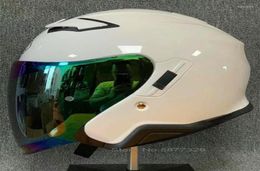 Motorcycle Helmets Open Face SHOEI JCruise II Adagio Bright White Helmet Riding Motocross Racing Motobike8162594