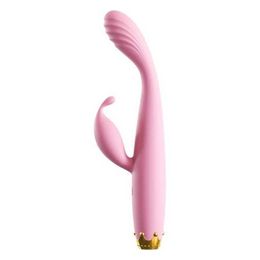 Sell small crown vibrating stick double head massage point tide pen female masturbator adult sex toy 231129