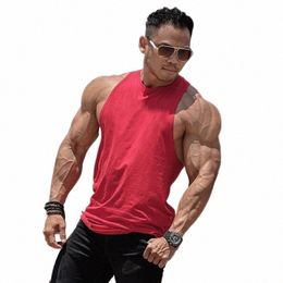 new Fi Summer Fitn mens tank top bodybuilding stringer homme gyms undershirt solid sleevel shirt workout muscle vest M1sA#