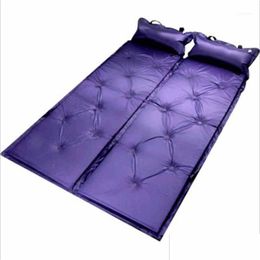 Outdoor Pads Cam Mat/Pad Picnic Mat Matic Inflatable Cushion Air Mattress Slee Pad Moisture-Proof Drop Delivery Sports Outdoors Campin Ot8T0