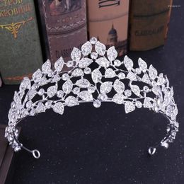 Hair Clips Baroque Crystal Tiaras And Crowns Rhinestone Luxury Diadem For Women Prom Bridal Wedding Accessories Jewellery Crown Tiara