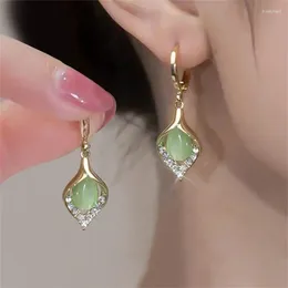 Dangle Earrings Light Luxury Angel Eye High-end Temperament Trend Niche Opal Fashion Party Wedding Jewellery Gifts