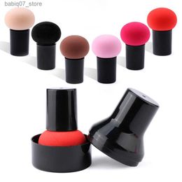 Sponges Applicators Cotton 1 mushroom head cosmetic puff basic makeup sponge powder puff smooth sponge beauty makeup tool Q240325