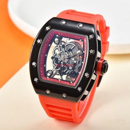 generation of hollow design ceramic oil case hollow design watch of a small movement trend business quartz watches305n