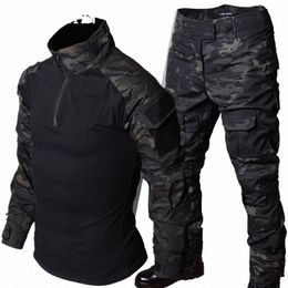 new Men's Tactical Frog Suit Airsoft Outdoor Clothes Military Paintball SWAT Assault Shirts Special Forces Uniform Pants for Men h9Mv#