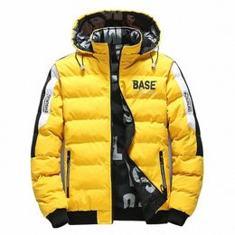 men Autumn Winter Cott Jacket Warm Comfortable Padded Thickened Down Jacket 2023 New Double-Sided Clothes Removable Cap M-5XL 03rd#