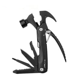 Hammer Multifunctional Claw Hammer Outdoor Survival Tool Camping Portable Tool Folding Manual Multifunctional Hammer Pliers Integrated