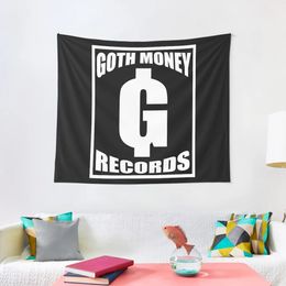 GOTH MONEY RECORDS OG ON BLACK Tapestry Home Decorating Custom Tapestry 240322