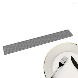 Table Mats Counter Long Drying Mat Silicone For Tableware High Temperature Resistant Bedroom Living Room