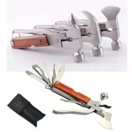 Hammer Car safety hammer, outdoor equipment, multifunctional tool combination, knife pliers, folding portable axe