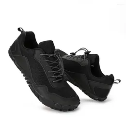 Fitness Shoes Laced Round Nose Summer Without Heels Hiking Boots Trekking Men's Sneakers Sport Technology Brands Topanky YDX1