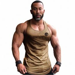 new Brand Clothing Summer Singlets Mens Tank Tops Shirt,Bodybuilding Equipment Fitn Men's Mesh Stringer Tanktop Vest S0ec#
