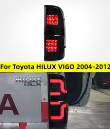 For Toyota HILUX REVO 2004-2012 Rear Parking Brake Turn Signal Reflector Taillight Streamer Reversing Highlight