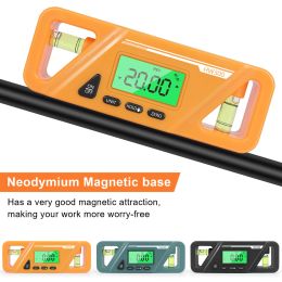 Joiners Precision Digital Level Angle Gauge Mini Measuring Digital Inclinometer Electronic Universal Bevel Protractor Woodworking Tool