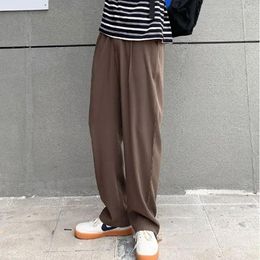 Men's Pants Trousers For Men Hippie Casual Man Straight Hip Hop Black Streetwear Fashion Trend Sale Cotton In Summer