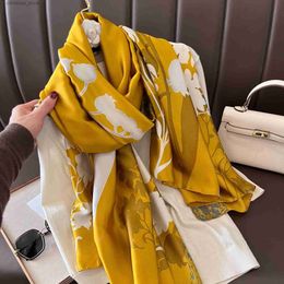 Bandanas Durag Bandanas Durag 18090cm Fashion Silk Autumn Winter Lady bandanna foulard Scarf Women Sunscreen Luxury Shawl Headscarf Hijab muffler wrap beach Y2403