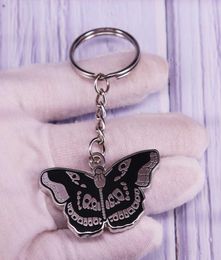 HarryStyles keyring HS Inspired Butterfly Tattoo Keychain G10192813129