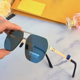 Mens Designer Sunglasses for HD Polarized Sunglasses High Quality Car Driver Nylon Lens Eyewear Outdoor UV Protection Glasses