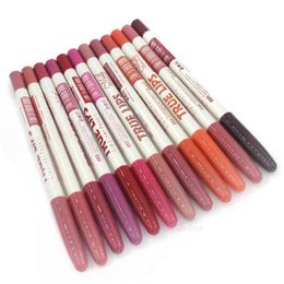 Lip Pencils Wholesale- 12Pcs/Lot Menow Makeup Selling Wood Lipliner Pencil Assorted 12 Colours Waterproof P14002 Drop Delivery Health B Dhsqh