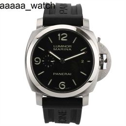 Watch Luxury Panerass 2024 Mechanical Series Pam00312 Men's Automatic Waterproof 300 Waterproof Wristwatches Designer Fashion Brand