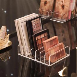 Caixas de armazenamento Caixa de exibição de grande número de núcleos STORGE ARGAZER BAVELA ELEY Sombra Cosméticos transparentes rack 7 cubículos