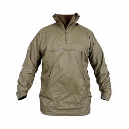 british Army PCS SMOCK Pullover,Fleece Inner Outdoor Thermal Jacket Trench Coat UK Military Wind and cold protecti equipment 88aR#