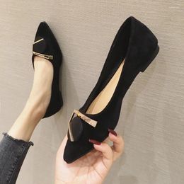 Casual Shoes 2024 Lady Flat Heel Fashion Classic All Match Extra Big Size 44 45 46 Small 31 32 33 Pointed Toe Women Flats