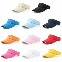 Berets Adjustable Golf Sports Headband Sun Visor Unisex Cap Hat