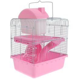 Cages Hamster Cage Glamping Accessories Mouse Toy Villa Small House Hideout Hut Plastic Pet Travel Rat