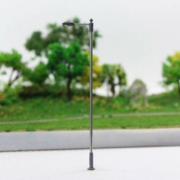 Decorative Figurines HO OO Scale Lamp Post Model Railway Train Light 3V Supply Voltage Street Lights LEDs Layout Accessories 104mm 20mA