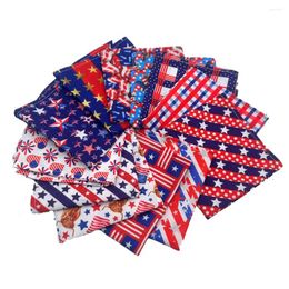 Dog Apparel 1PCS Independence Day Bandana Small Cat Puppy Bandanas Scarfs Bibs For Medium Accessoires