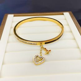 Designer Bracelet Bracelets For Women 18K Exquisite Enamel Open Fashion Bracelets Luxury Women's Bangle Chain