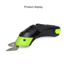 Scharen Electric Scissors 3.6V Cordless Sewing Scissors Rechargeable Wireless Electric Power Tool Cutter for Leather Fabric Cloth
