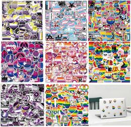 8 Styles 60PCS Mixed Skateboard stickers sexual pride For Car Baby Helmet Pencil Case Diary Phone Laptop Planner Decor Book Album 2433950