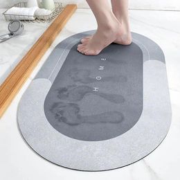 Carpets Water-absorbing Non-slip Quick-drying Soft Mats Foot Bathroom Waterproof Floor