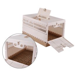 Nests 1Set HighQuality S/M Size Folding Pigeons Cage Portable Convenient Homing Pigeon Training Flight Tools Poultry Carrier Crate