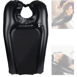 Bathtubs Portable PVC Inflatable Shampoo Basin Shampoo Pad Inflates Quickly Deflate Hair Washing Basin For Older Pregnant Women