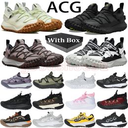 Acg Mountain Fly Low GTX SE Outdoor Shoes Designer Casual Running Shoes Trainers ACG AO Fusion Violet Blue Void Olive Black Anthracit Brown Basalt Sneakers Size 36-45